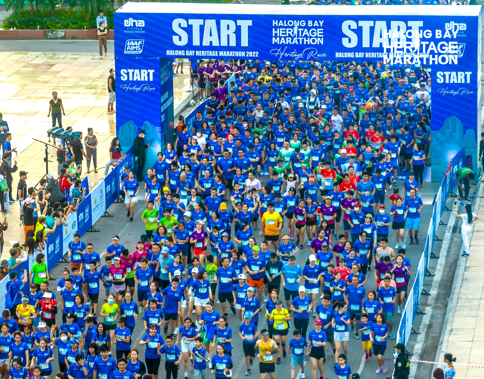 Halong Bay Heritage Marathon 2022 Start