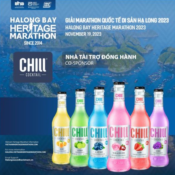 CHILL COCKTAIL TO JOIN HALONG BAY HERITAGE MARATHON RUNNERS