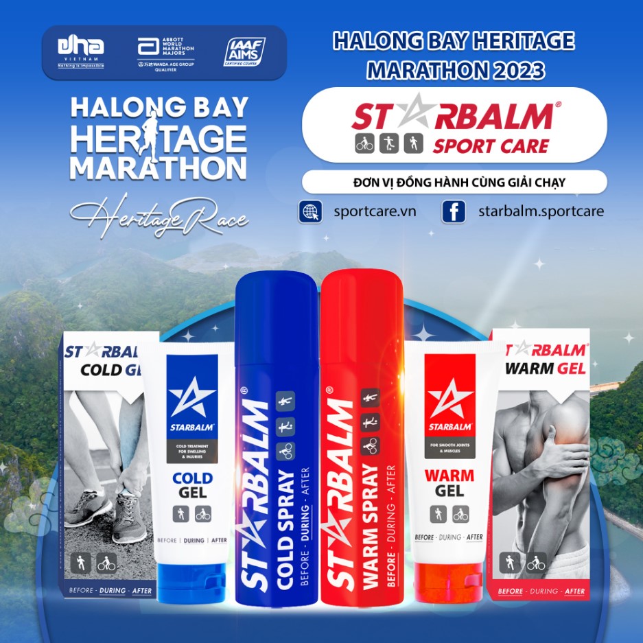 CONQUER HALONG BAY HERITAGE MARATHON WITH STARBALM