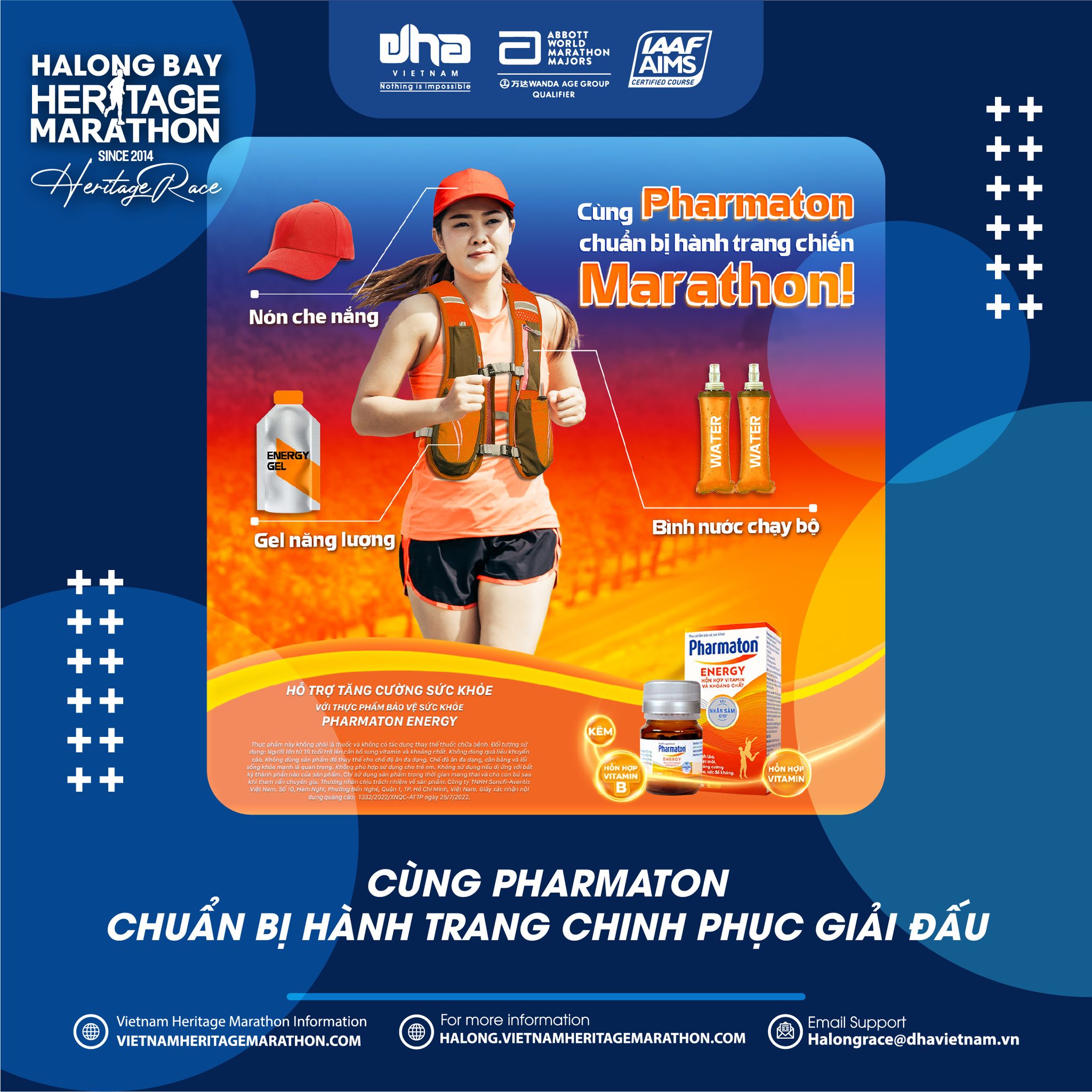 PACKING TO CONQUER MARATHON WITH PHARMATON