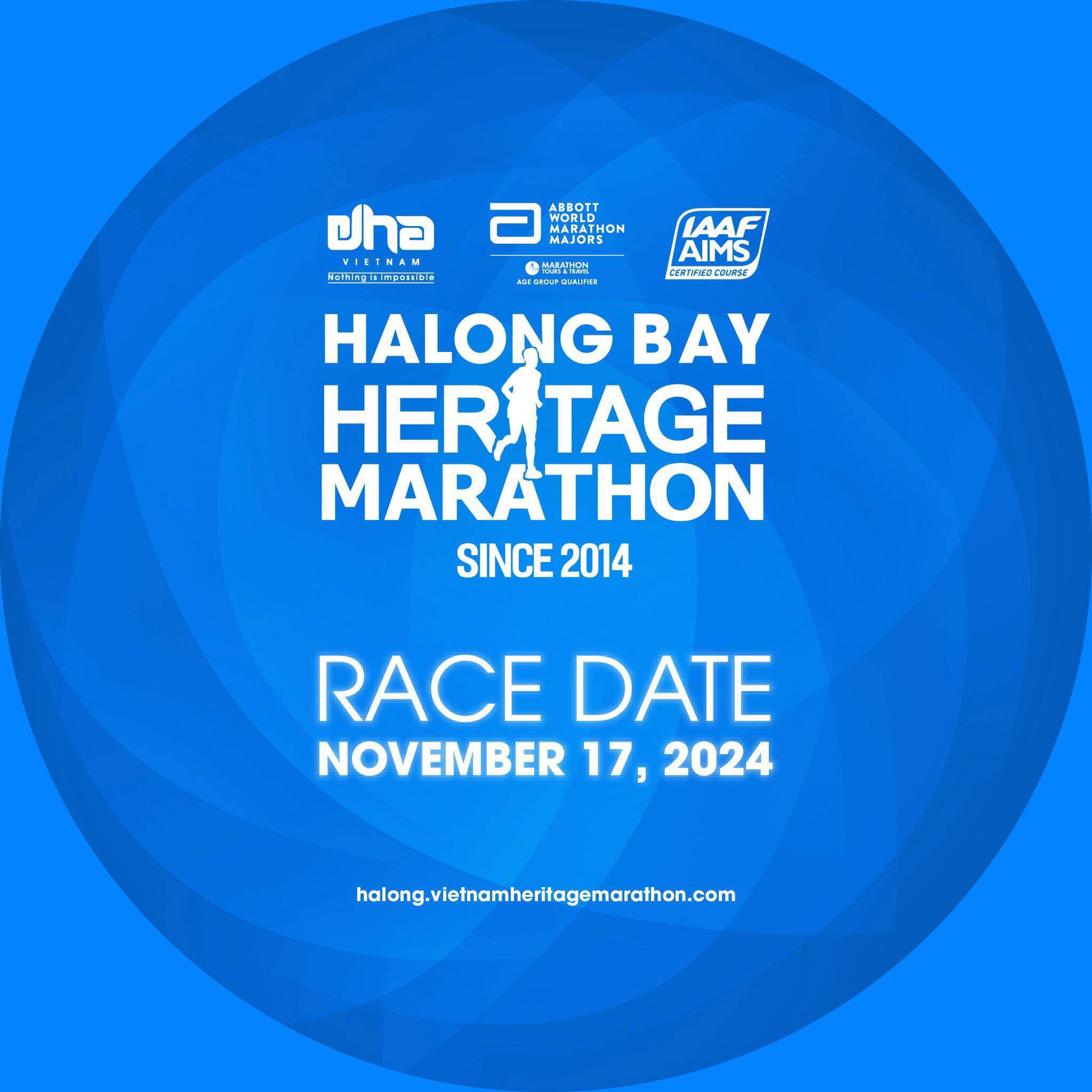 CÔNG BỐ ĐƯỜNG CHẠY VÀ THỜI GIAN XUẤT PHÁT CÁC CỰ LY HALONG BAY HERITAGE MARATHON 2024