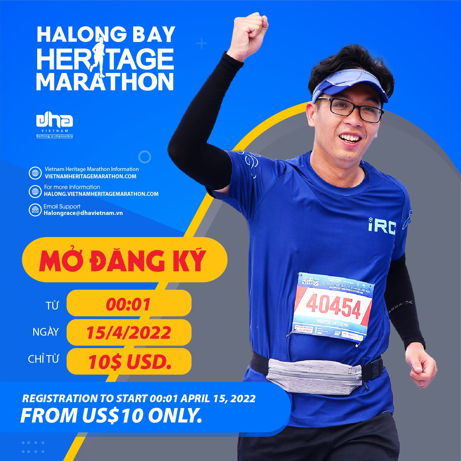 Đăng Ký Halong Bay Heritage Marathon Bắt Đầu Từ 15/4/2022