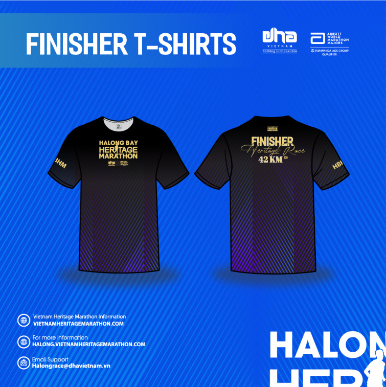 CORRECTION: Halong Bay Heritage Marathon 2022 Shirt Set Makes Debut