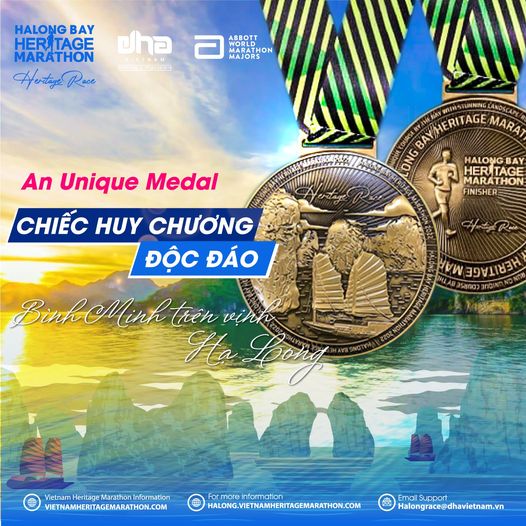 Halong Bay Heritage Marathon 2022: Chiếc Huy Chương Độc Đáo