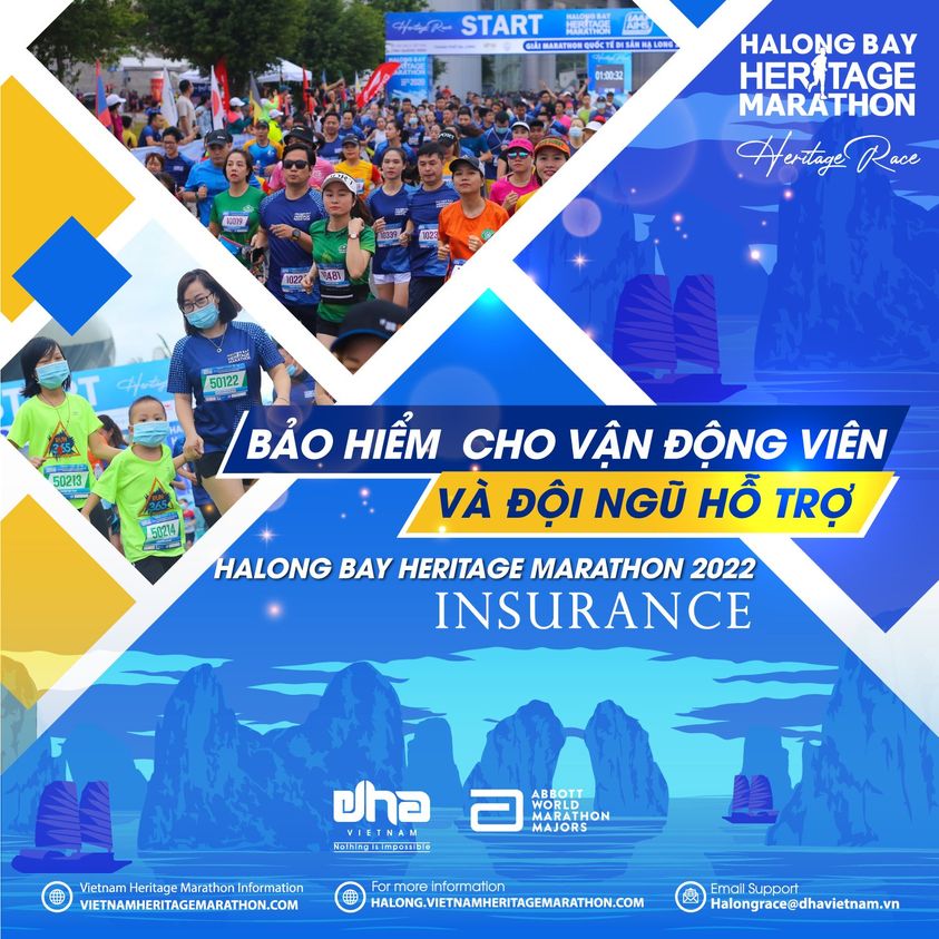 CORRECTION: Halong Bay Heritage Marathon 2022 Insurance
