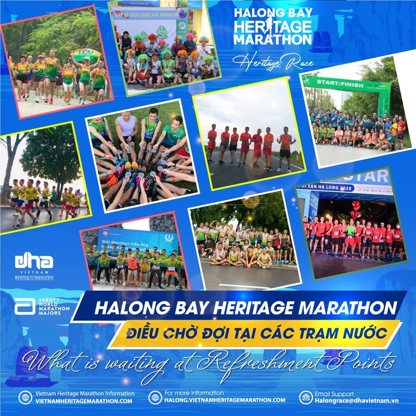 Halong Bay Heritage Marathon: Các Trạm Nước