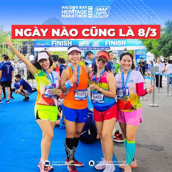 Kết Quả Mini Game Chúc Mừng Ngày 8/3 Cùng Halong Bay Heritage Marathon