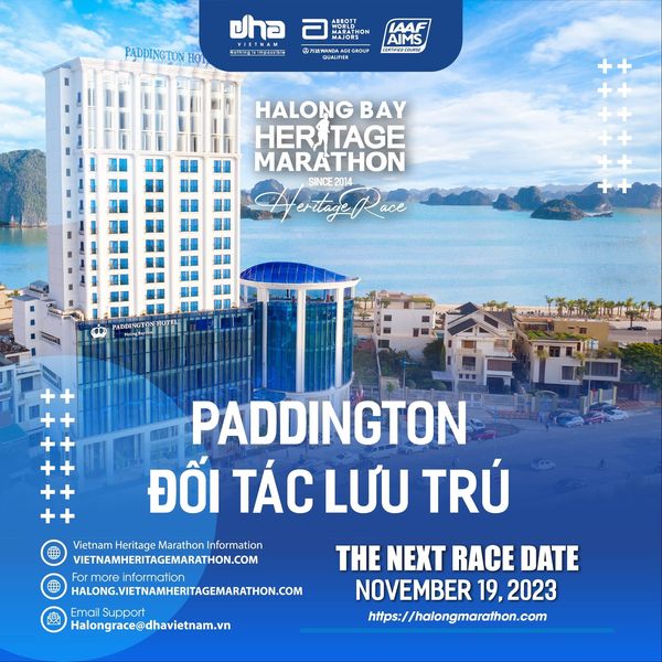 PADDINGTON HOTEL HALONG BAYVIEW ĐỒNG HÀNH VỚI HALONG BAY HERITAGE MARATHON